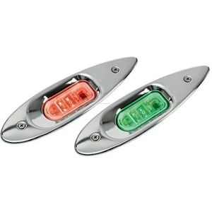 Osculati Evoled Eye low consumption LED navigation lights Stainless Steel