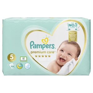 PAMPERS Premium Care jednorázové pleny, vel. 5, 44 ks, 11-16 kg