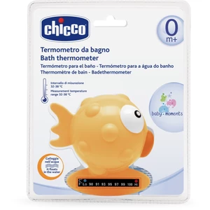Chicco Baby Moments teplomer do kúpeľa Orange 1 ks