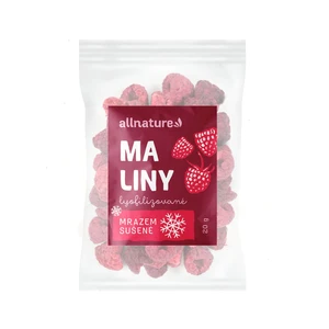 Allnature Lyofilizované maliny 20 g