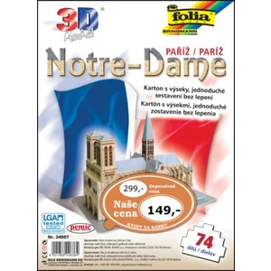 3D model Notre-Dame Paříž