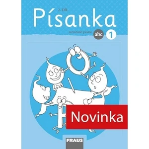 Písanka 1/2 - nevázané písmo - Fasnerová Martina [Sešity]