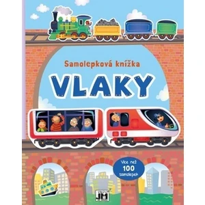 Samolepková knižka Vlaky