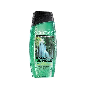 Avon Posilující sprchový gel na vlasy a tělo pro muže (Senses Amazon Jungle) 500 ml