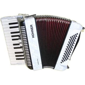 Hohner Bravo II 60 White Piano accordion
