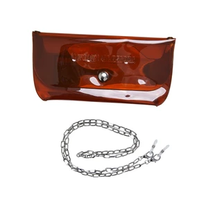 Sunglasses Bag with Strap - Brown