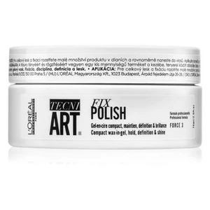 L´Oréal Professionnel Voskový gel pro fixaci vlasů Tecni.Art Fix Polish (Compact Wax in Gel) 75 ml