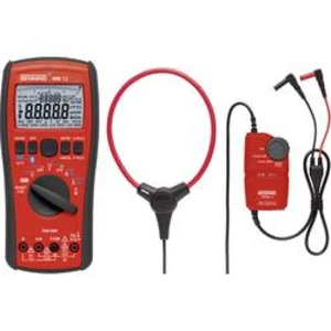 Digitálne/y ručný multimeter Benning MM 12 + CFlex1 044088-ISO, Kalibrované podľa (ISO), datalogger