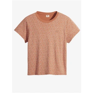 Levi's Orange Women's Floral T-Shirt Levi's® Baby Daisy - Women