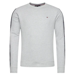 Tommy Hilfiger Grey Men's Sweatshirt Track Top Ls Hwk Basic