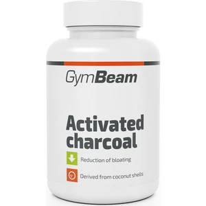 GymBeam Activated Charcoal podpora zažívání 60 cps