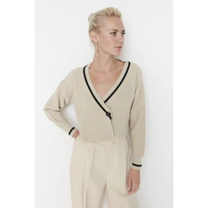 Trendyol Cardigan - Beige - Regular fit