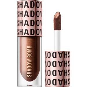 Makeup Revolution Shadow Bomb metalické oční stíny odstín Smitten Rose Gold 4,6 ml