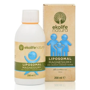 Ekolife Natura Liposomal Magnesium+ (Lipozomální hořčík) 200 ml