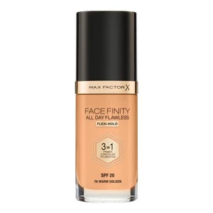 Max Factor Facefinity All Day Flawless dlhotrvajúci make-up SPF 20 odtieň 76 Warm Golden 30 ml