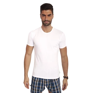 2PACK men's t-shirt Calvin Klein 2P ss crew neck white (NB1088A-100)