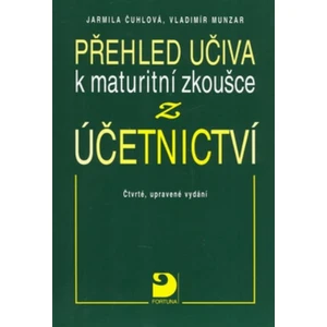 Přehled učiva k maturitní zkoušce z účetnictví