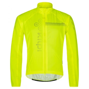 Kilpi RAINAR-M YELLOW men's cycling waterproof jacket