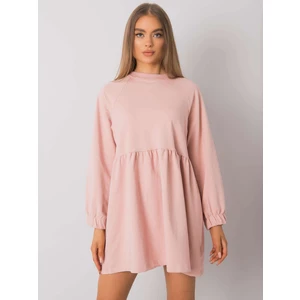 Dusty pink dress with long sleeves from Bellevue
