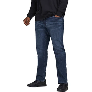 Jack&Jones PLUS Pánske džínsy Slim Fit JJIGLENN JJORIGINAL 12188522 Blue Denim 42/30