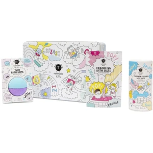 Nailmatic Kids Bubble Bath Box sada Blue, Pink, Blue and Violet (pro děti)