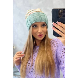 Women's cap Feba K330 dark mint