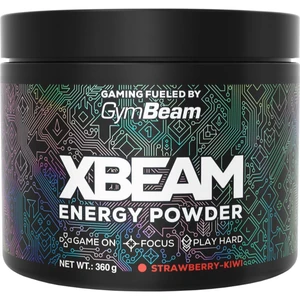 GymBeam XBEAM Energy Powder podpora herního výkonu příchuť Strawberry Kiwi 360 g