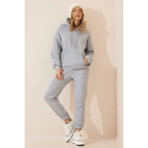 Happiness İstanbul Sweatsuit - Grau - Regular fit