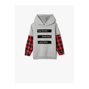 Koton Printed Hoodie & Sweatshirt