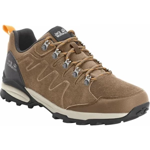 Jack Wolfskin Dámské outdoorové boty Refugio Texapore Low W Brown/Apricot 39,5