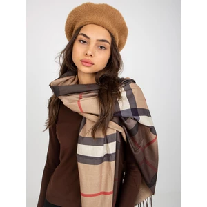 Women's winter cap camel beret