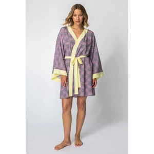 LaLupa Woman's Cover Up Kimono LA107