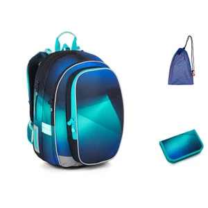 Modrý školní batoh Topgal MIRA 23019,Modrý školní batoh Topgal MIRA 23019