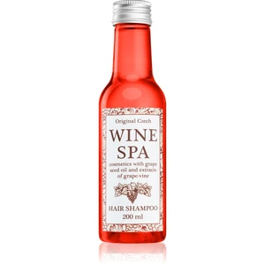 Bohemia Gifts & Cosmetics Wine Spa vlasový šampon 200 ml