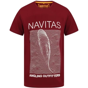 Navitas tričko joy tee burgundy - s