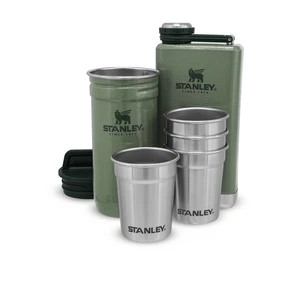 STANLEY® Dárkový set STANLEY Adventure Series placatka / butylka 250ml + panáky 4ks - zelený