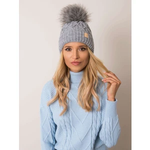 RUE PARIS Ladies' gray cap