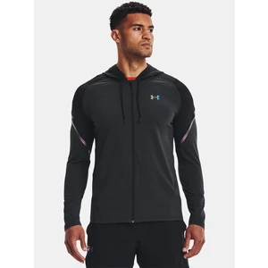 Under Armour Tričko UA Rush FZ Hoodie-BLK - Pánské