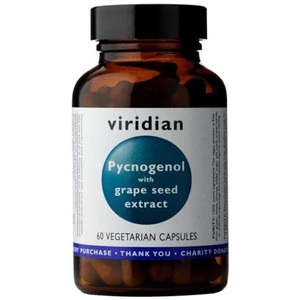 Viridian Pycnogenol with Grape Seed Extract (Pycnogenol s extraktom z hroznových semien) 60 kapsúl