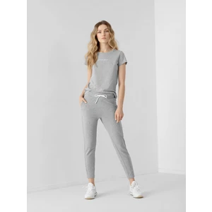 4F WOMEN'S TROUSERS SPDD015 Šedá S