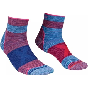 Ortovox Chaussettes trekking et randonnée Alpinist Quarter W Hot Coral 39-41