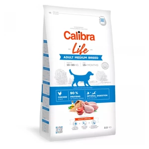 CALIBRA Life Adult Medium Breed Chicken pre psy stredných plemien 1 ks, Hmotnosť balenia (g): 12 kg