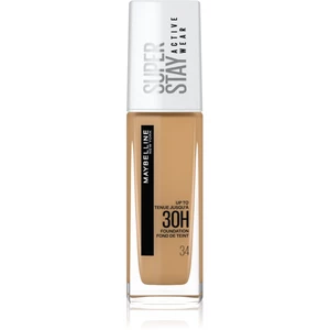 Maybelline SuperStay Active Wear dlouhotrvající make-up pro plné krytí odstín 34 Soft Bronze 30 ml