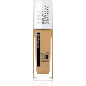 Maybelline SuperStay Active Wear dlouhotrvající make-up pro plné krytí odstín 34 Soft Bronze 30 ml