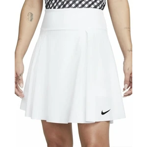 Nike Dri-Fit Advantage Womens Long Golf Skirt White/Black S