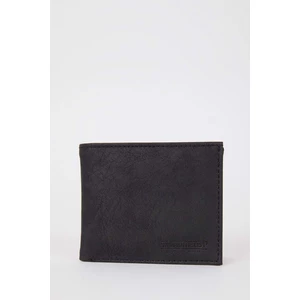 DEFACTO Faux Leather Horizontal Wallet