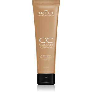 Brelil Numéro CC Colour Cream barvicí krém pro všechny typy vlasů odstín Caramel Chestnut 150 ml