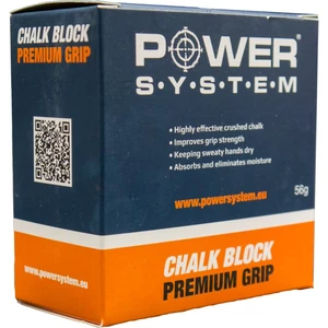 Power System Gym Chalk Block magnéziová kostka 56 g