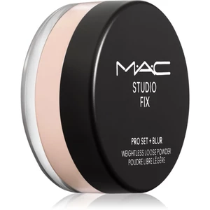 MAC Cosmetics Studio Fix Pro Set + Blur Weightless Loose Powder zmatňující fixační pudr odstín Light 6,5 g