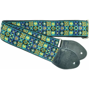 Souldier Woodstock Blue Correa de guitarra textil